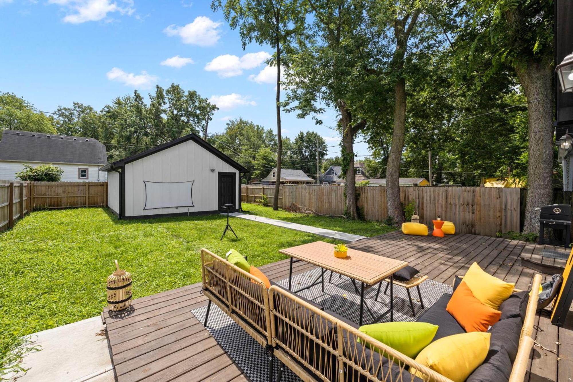 Central Indy 5Bd - Pingpong - Outdoor Movie - Bbq Indianapolis Exterior photo